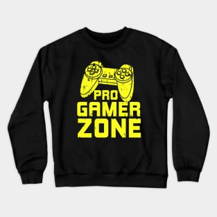 Pro Gamer Gaming Controller Gift Crewneck Sweatshirt